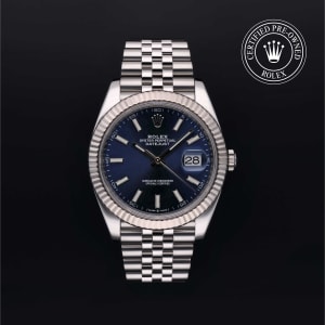 Rolex Certified Pre Owned Datejust 41 mm in Stainless steel 126334 Bucherer London